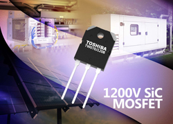 Toshiba lance un MOSFET au carbure de silicium (SiC) 1 200 V