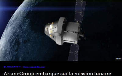 ArianeGroup embarque sur la mission lunaire Artemis 3