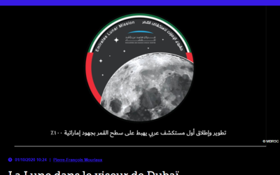 La Lune dans le viseur de Dubaï