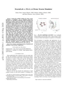 SwarmLab: a Matlab Drone Swarm Simulator – CORE