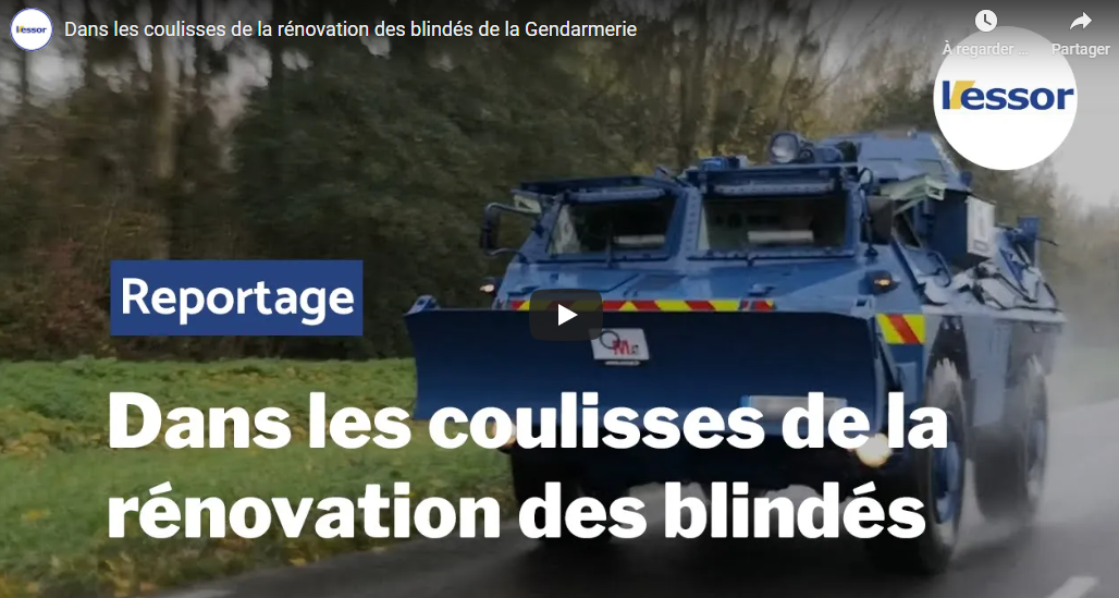Dans les coulisses de la rénovation des véhicules blindés de la Gendarmerie (vidéo) – L’Essor