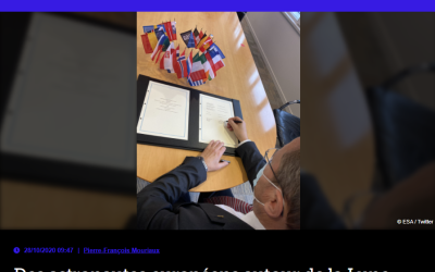 Des astronautes européens autour de la Lune