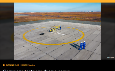 Gazprom teste un drone cargo