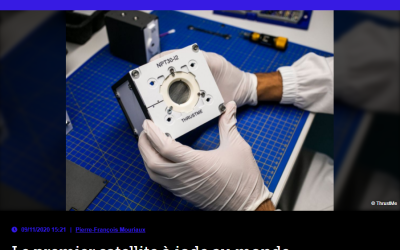 Le premier satellite à iode au monde