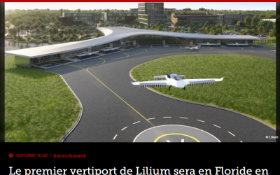 Le premier vertiport de Lilium sera en Floride en 2025