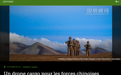 Un drone cargo pour les forces chinoises