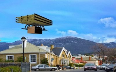 Une entreprise développe un drone de transport à propulsion ionique silencieux et rapide