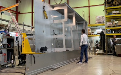 Livraison d’une nouvelle machine de nettoyage hors norme pour la défense