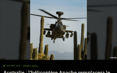 Australie : l’hélicoptère Apache remplacera le Tigre