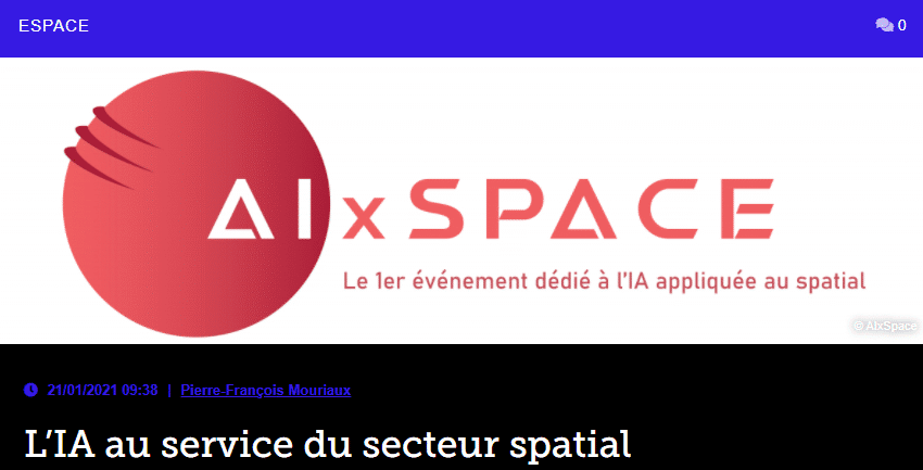 L’IA au service du secteur spatial