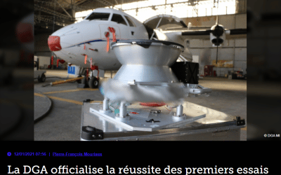 La DGA officialise la réussite des premiers essais en vol du viseur d’étoiles diurne Vision