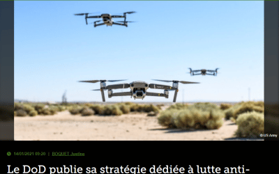 Le DoD publie sa stratégie dédiée à lutte anti-drones