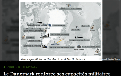 Le Danemark renforce ses capacités militaires dans l&rsquo;Arctique