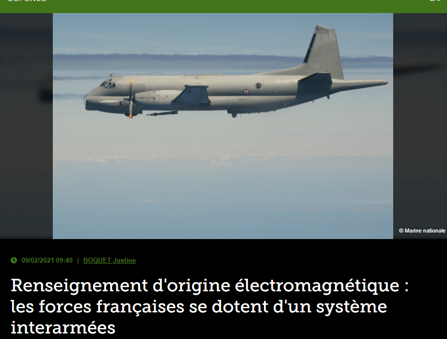 Renseignement d’origine électromagnétique : les forces françaises se dotent d’un système interarmées