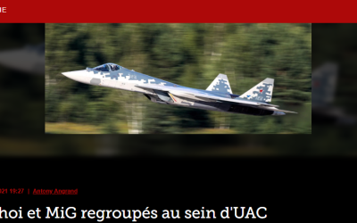 Sukhoi et MiG regroupés au sein d&rsquo;UAC