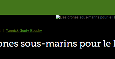Des drones sous-marins pour le Hamas ?