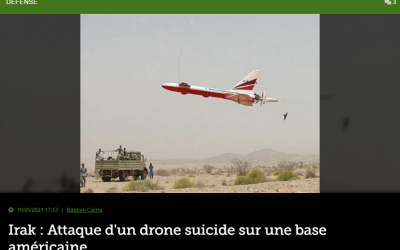Irak : Attaque d’un drone suicide sur une base américaine – NAE