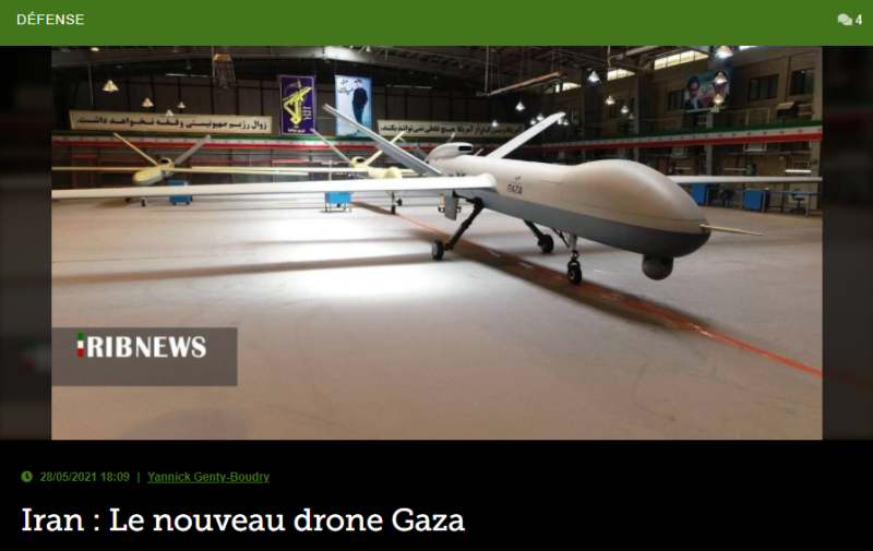Iran : Le nouveau drone Gaza
