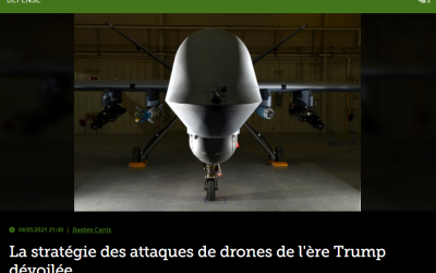 La stratégie des attaques de drones de l&rsquo;ère Trump dévoilée