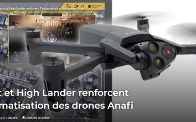 Parrot et High Lander renforcent l&rsquo;automatisation des drones Anafi | LCDG