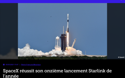 SpaceX réussit son onzième lancement Starlink de l’année