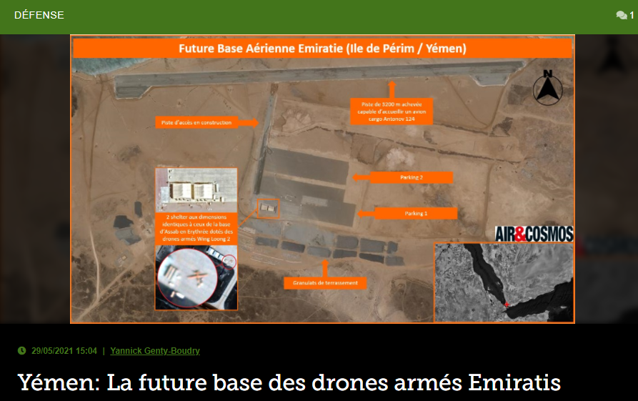 Yémen: La future base des drones armés Emiratis