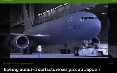 Boeing aurait-il surfacturé ses prix au Japon ?
