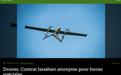 Drones: Contrat Israélien anonyme pour forces spéciales