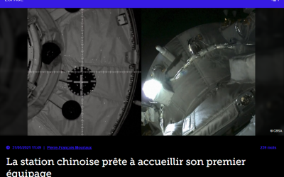 La station chinoise prête à accueillir son premier équipage