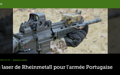 Les laser de Rheinmetall pour l&rsquo;armée Portugaise