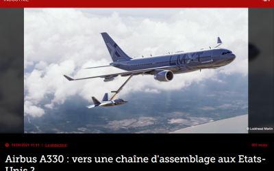 Airbus A330 : vers une chaîne d’assemblage aux Etats-Unis ?