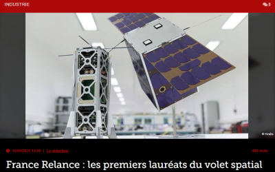 France Relance : les premiers lauréats du volet spatial