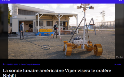 La sonde lunaire américaine Viper visera le cratère Nobili