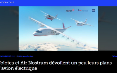 Volotea et Air Nostrum dévoilent un peu leurs plans d&rsquo;avion électrique