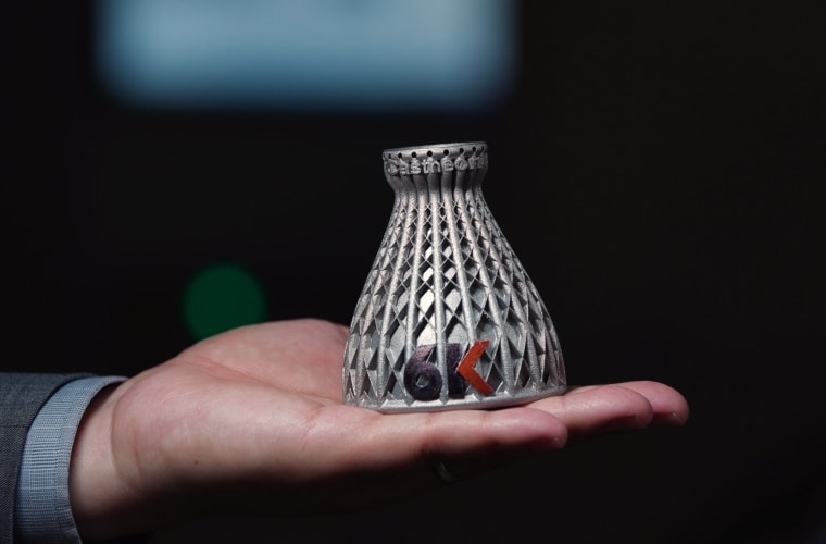 6K fait la démonstration de sa technologie en lançant de nouveaux superalliages pour la fabrication additive métallique