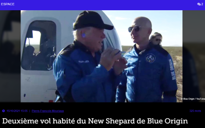Deuxième vol habité du New Shepard de Blue Origin