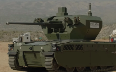 Northrop Grumman shows massive combat drone in action