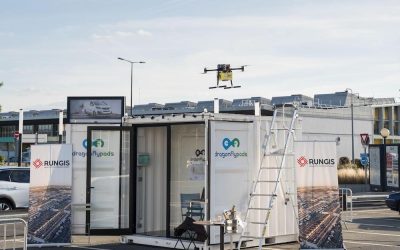 Rungis a testé la livraison par drone cargo – Stratégies Logistique