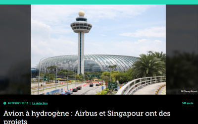 Avion à hydrogène : Airbus et Singapour ont des projets
