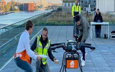 Netherlands: Drone delivers take away meal across Amsterdam city centre – Urban Air Mobility News