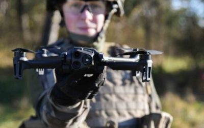 Le drone Parrot arrive au 61e RA