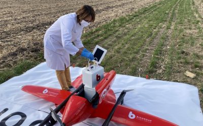 Biogroup expérimente le transport par drone – ESSOR Isère