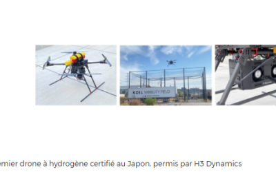 H3 Dynamics-Powered Hydrogen Drone, Now Certified in Japan