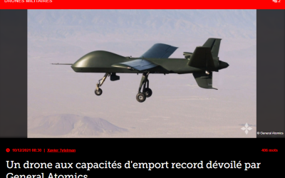 Un drone aux capacités d’emport record dévoilé par General Atomics