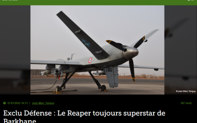 Exclu Défense : Le Reaper toujours superstar de Barkhane