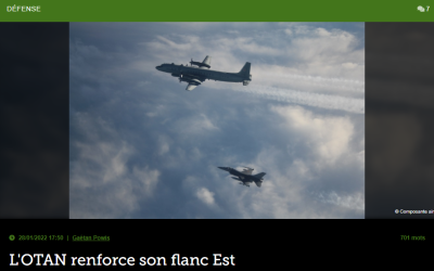 L&rsquo;OTAN renforce son flanc Est