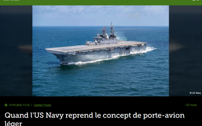 Quand l&rsquo;US Navy reprend le concept de porte-avion léger