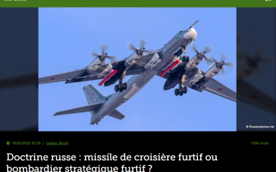 Doctrine russe : missile de croisière furtif ou bombardier stratégique furtif ?