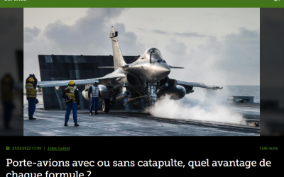 Porte-avions avec ou sans catapulte, quel avantage de chaque formule ?