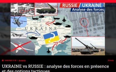 UKRAINE vs RUSSIE : analyse des forces en présence et des options tactiques